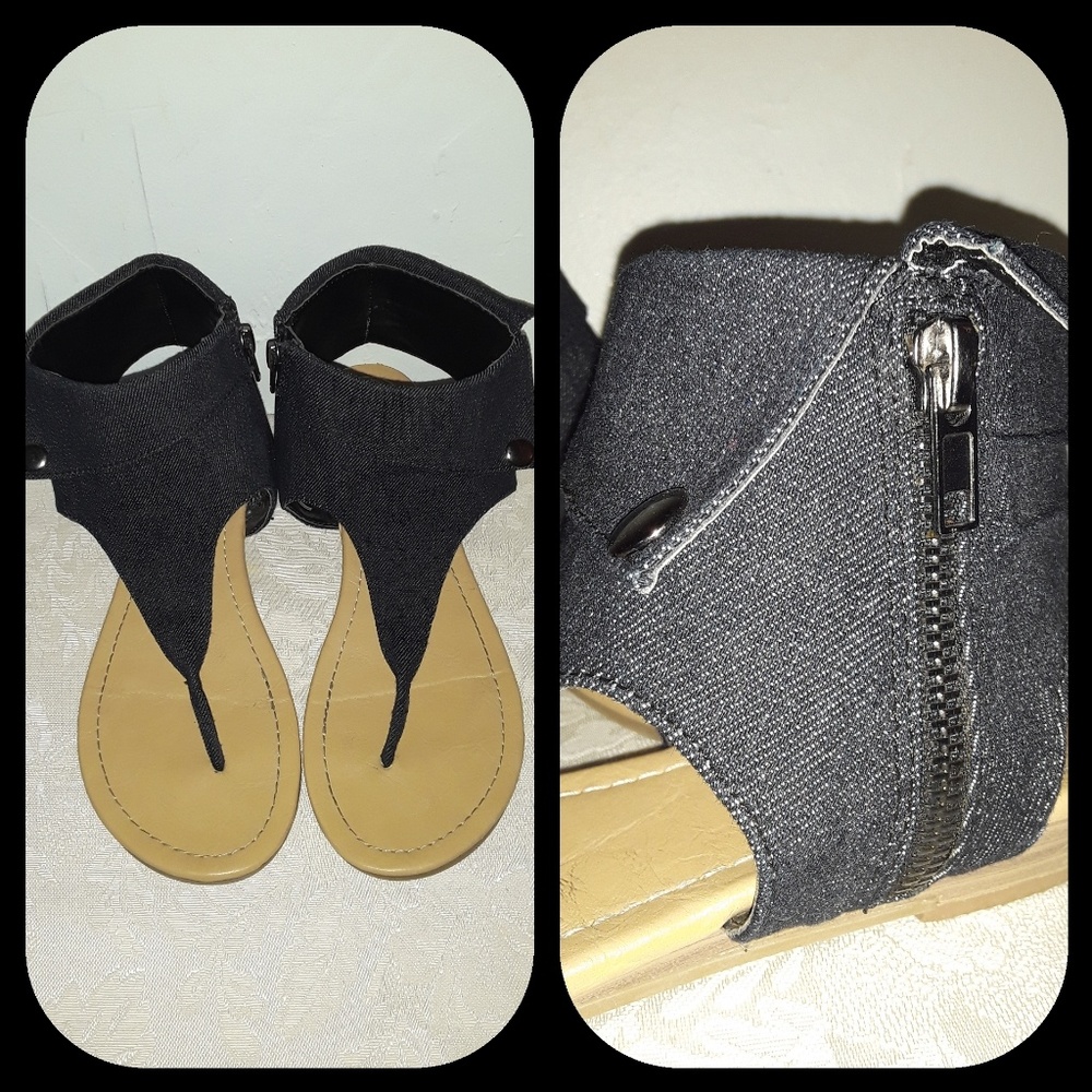 Blue Jean Sandals - Picture 3 of 5